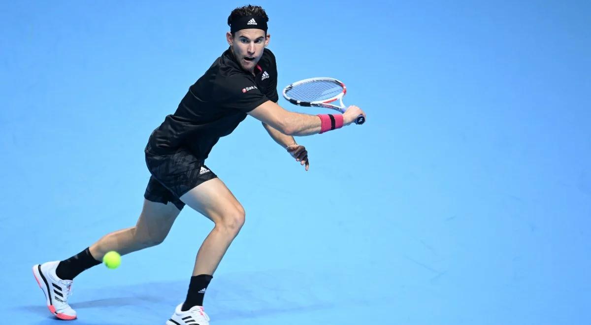 ATP Finals: pewny awansu Thiem przegrał z Rublowem na zakończenie fazy grupowej