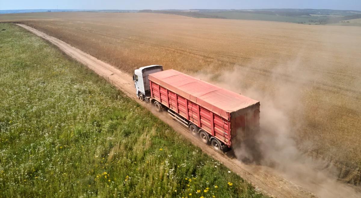 "Liczę, że wejdzie w życie jeszcze w sobotę". Telus o zakazie przewozu produktów rolnych z Ukrainy