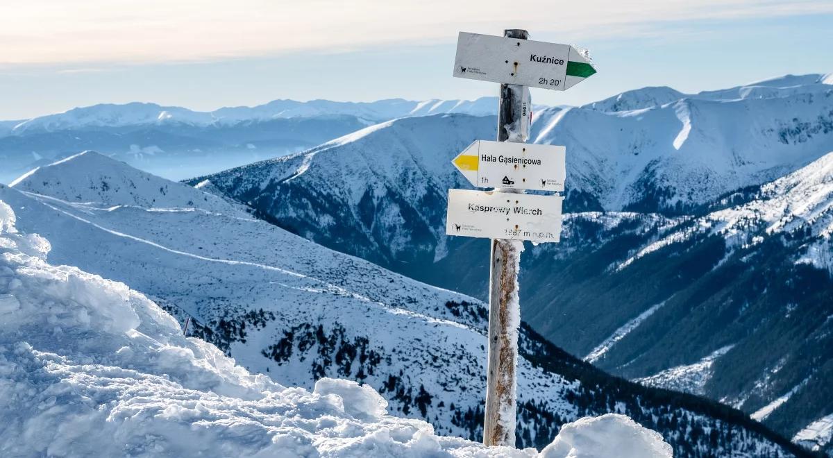 Tatry: 2,5 metra śniegu na Kasprowym. Zagrożenie lawiną