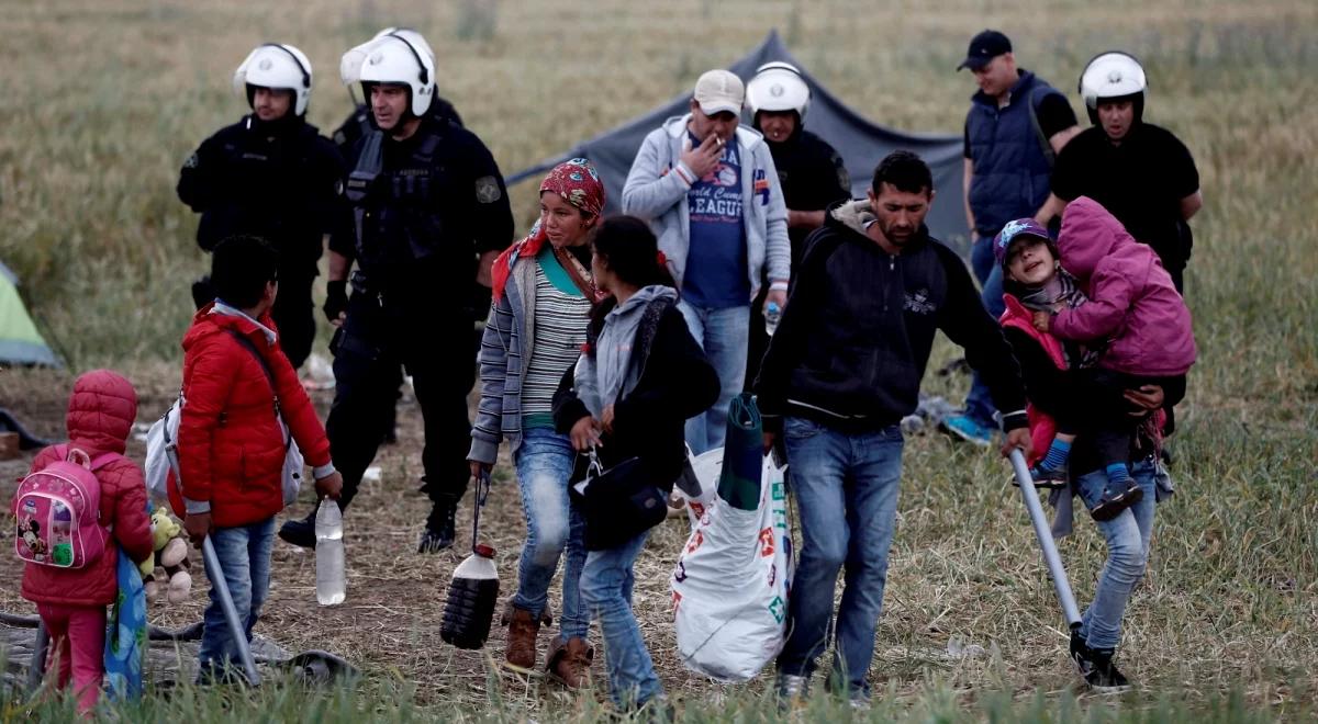 Grecja: policja ewakuuje obóz uchodźców Idomeni