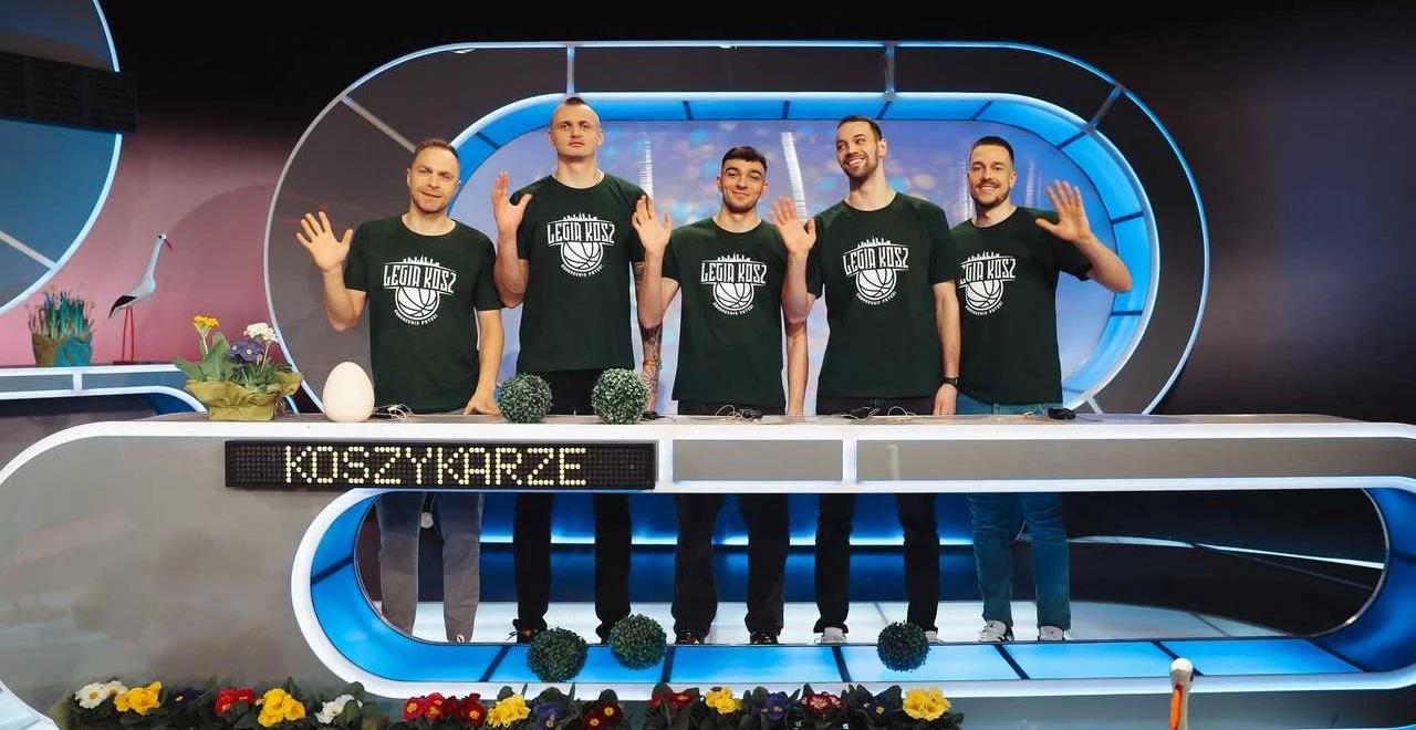 Piłkarze i koszykarze Legii zmierzą się w Familiadzie! O takim odcinku nie śnił nawet Karol Strasburger