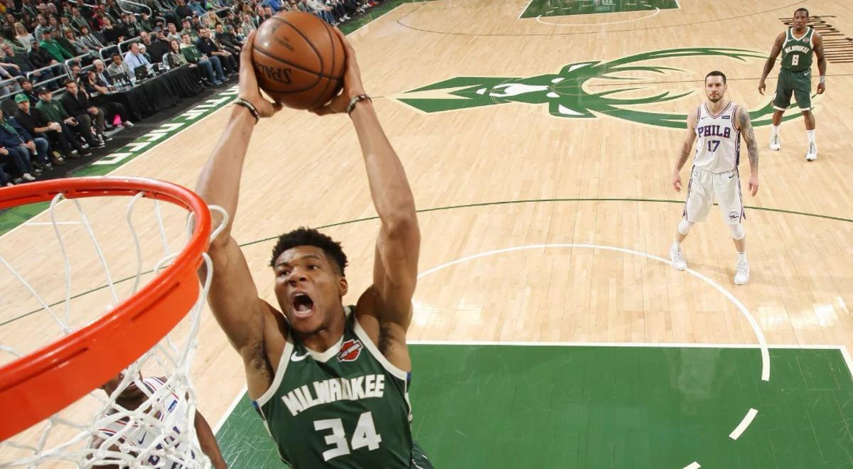 NBA: "Greek Freak" z kolejnym popisem - Antetokounmpo zapisał się w historii Bucks