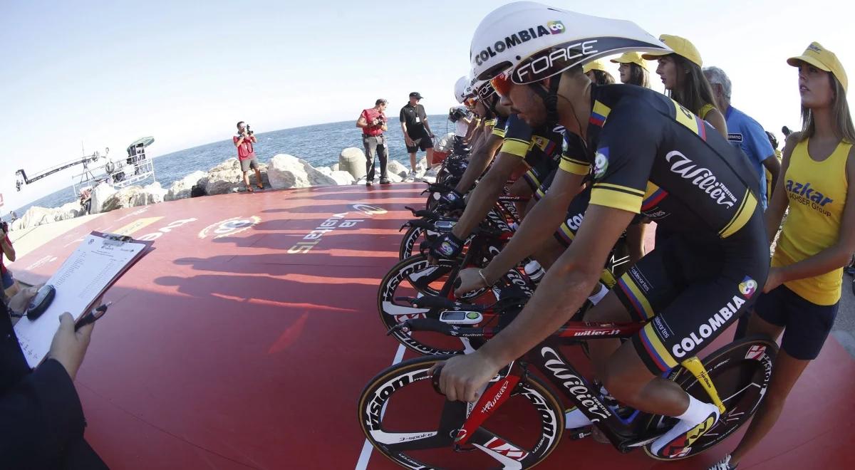Vuelta a Espana: ekipa BMC Racing wygrała jazdę drużynową na czas