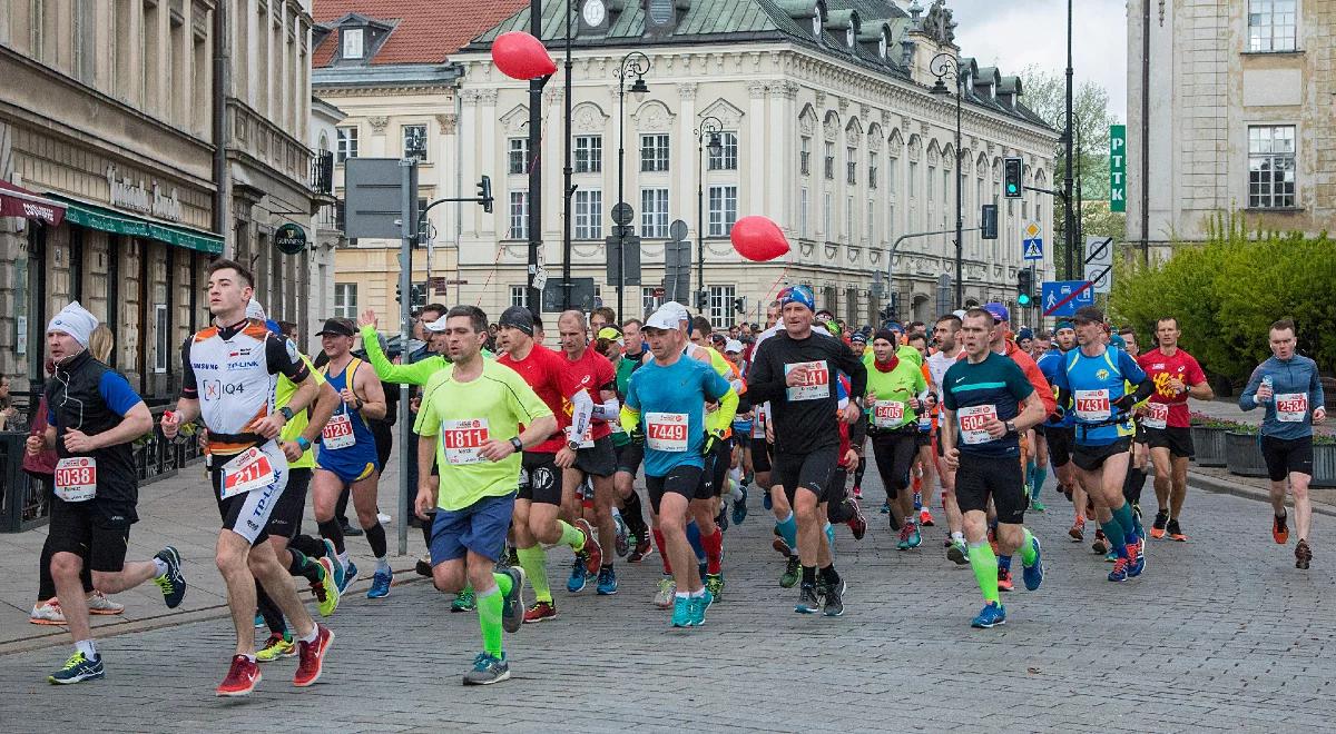 W niedzielę 43. Maraton Warszawski - trasa biegu 