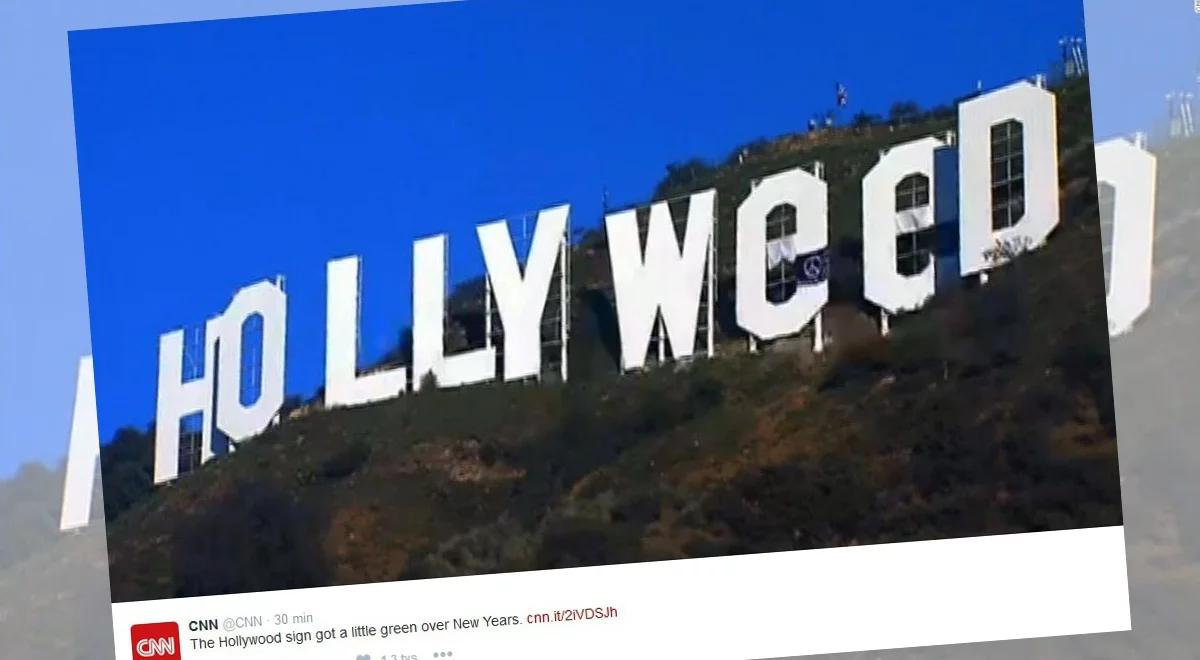 USA: Hollyweed zamiast Hollywood. Wandale zniszczyli słynny napis