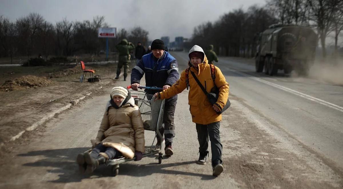 Ewakuacja z Mariupola na Ukrainie. Ile osób udało się uratować? 