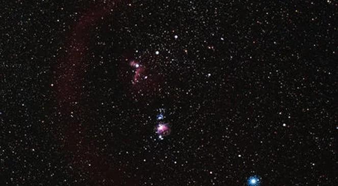 Księżyc, Spica i Saturn. Wieczorne spotkanie na niebie