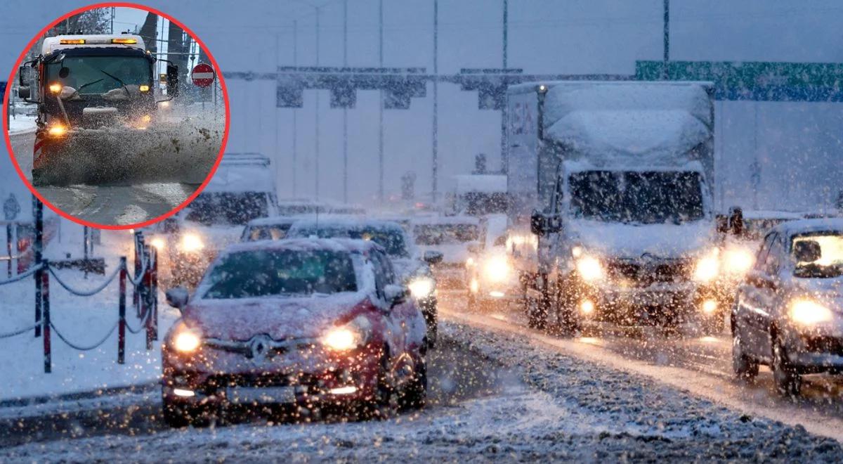 Śnieżyce nad Polską. Akcja Alfa w Warszawie, sztab kryzysowy w Białymstoku. Kierowcy uważajcie!