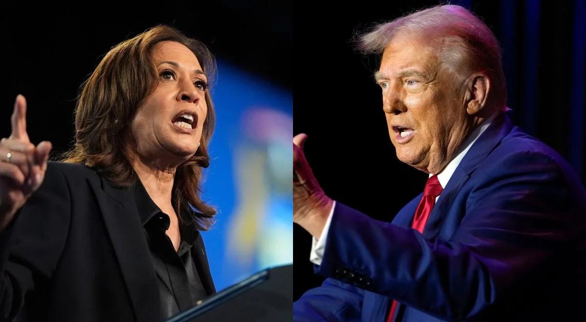 Kamala Harris i Donald Trump idą łeb w łeb. Identyczne wyniki sondażu