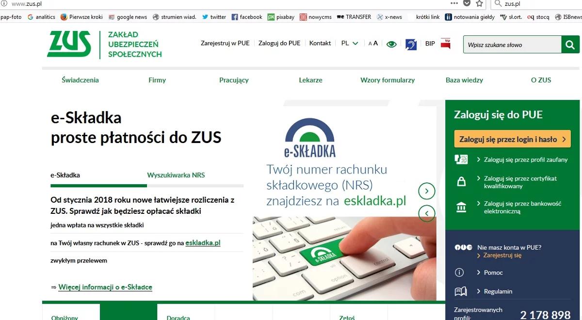 E-składki to korzyści dla przedsiębiorców i ZUS 