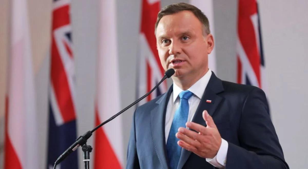 Prezydent Andrzej Duda w stolicy Australii. Rozmowy o bezpieczeństwie