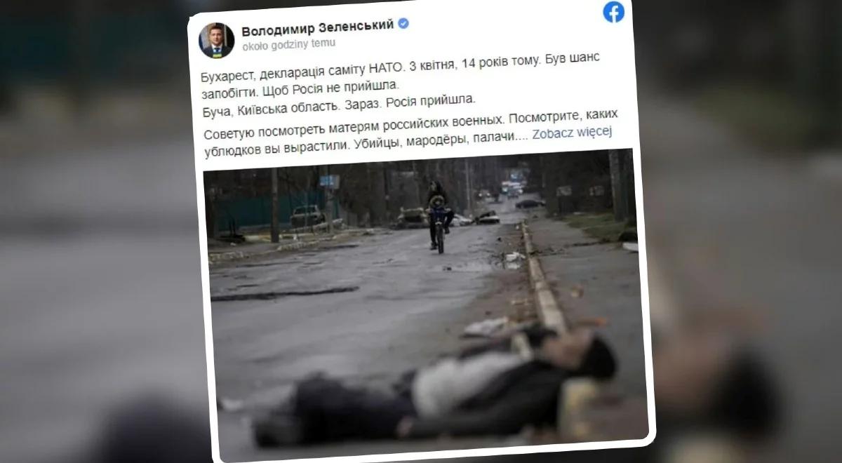 "Zobaczcie, jakich łajdaków wychowałyście". Zełenski zwrócił się do matek rosyjskich żołnierzy