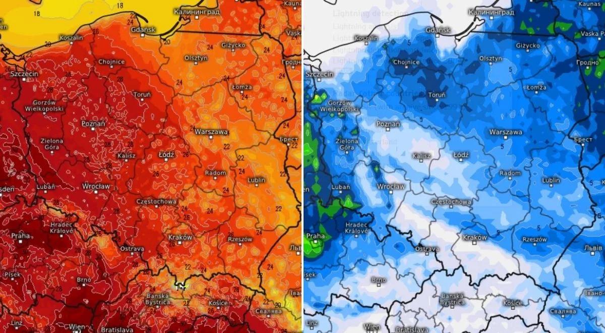 Jak nie burze, to upały. Prawie cała Polska w alertach IMGW. Mapy i prognoza pogody
