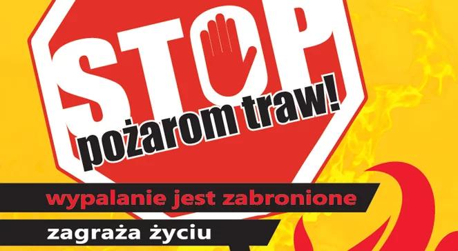 "STOP pożarom traw!" - gaszenie ludzkiej głupoty