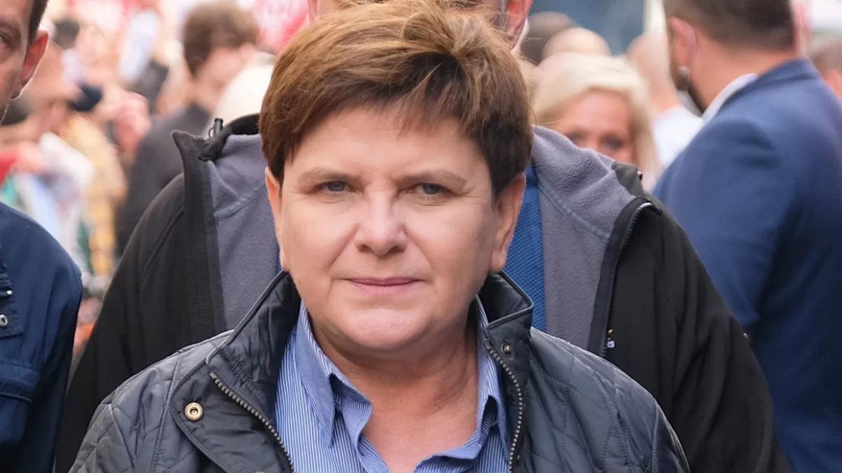 "Skandaliczna decyzja". Beata Szydło o wykluczeniu Anny Derewienko z fundacji Dum Spiro Spero