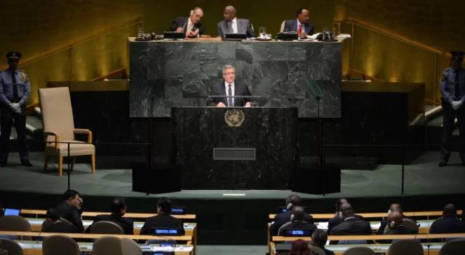 Bronisław Komorowski: agresja na Ukrainie to podeptanie wartości ONZ