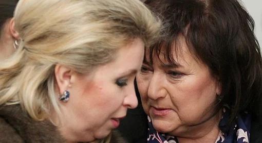 Miedwiediewa zwiedza stolicę z Komorowską
