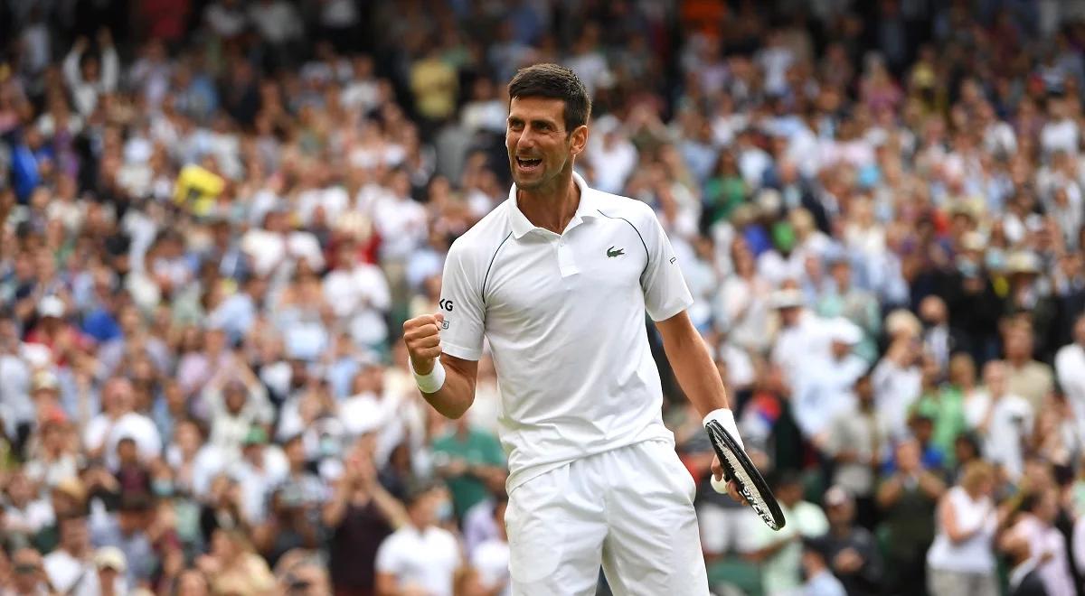 Wimbledon: Djoković powalczy o rekord, Berrettini o pierwszy wielkoszlemowy triumf
