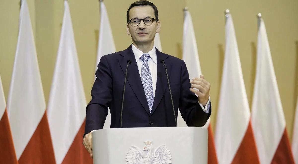 Mateusz Morawiecki: rząd nie otrzymał jeszcze treści skargi Komisji Europejskiej do TSUE