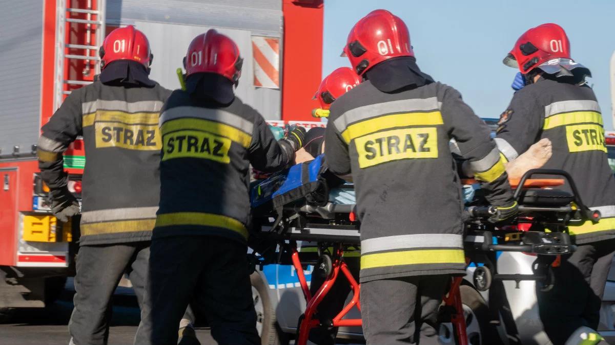 Autostrada A2 w kierunku Warszawy zablokowana. Powodem paląca się ciężarówka