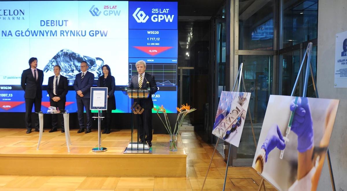 JSW ratuje GPW przed dużymi spadkami. Udany debiut Celon Pharma
