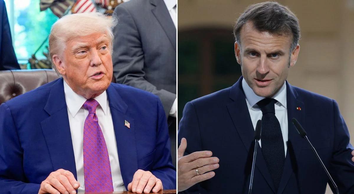 Trump i Macron odpowiadają na ofertę Putina. Odmienne oceny