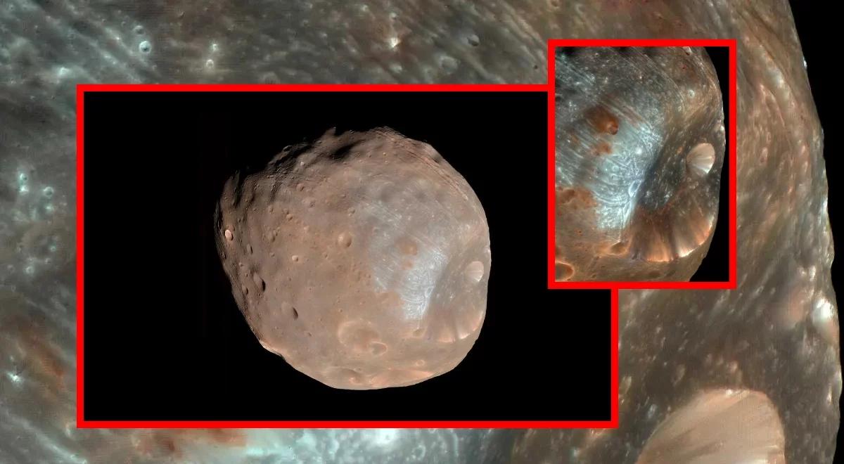 "Kosmiczny ziemniak" może uderzyć w Marsa. Są zdjęcia
