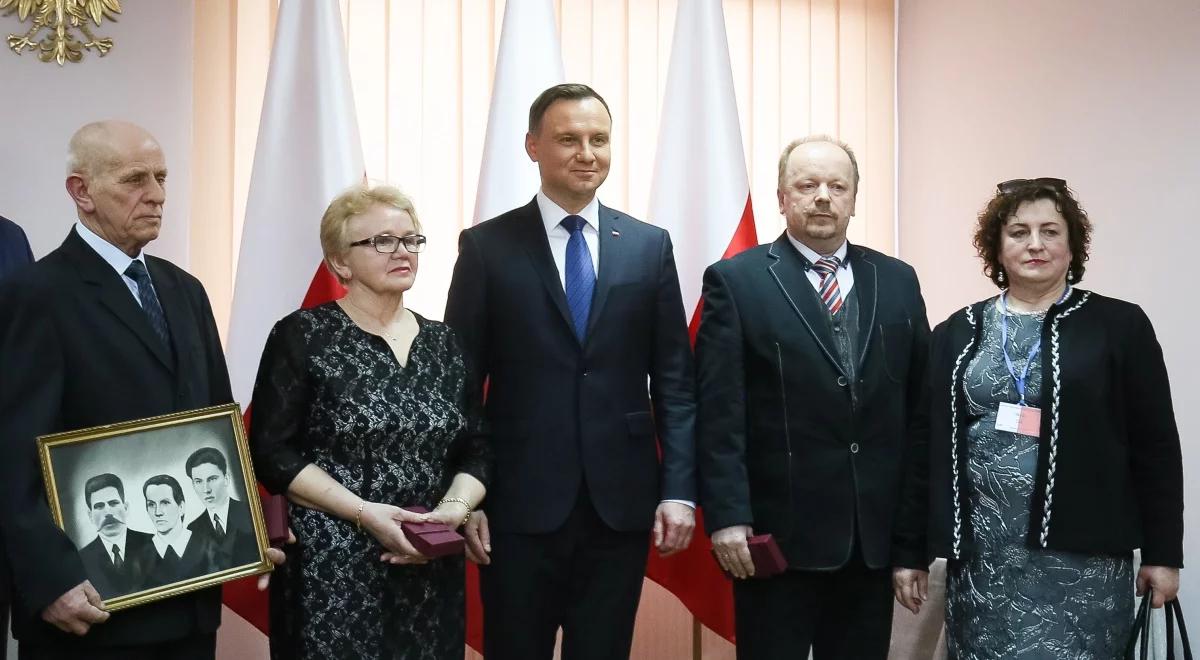 Prezydent Andrzej Duda uhonorował Żołnierzy Wyklętych