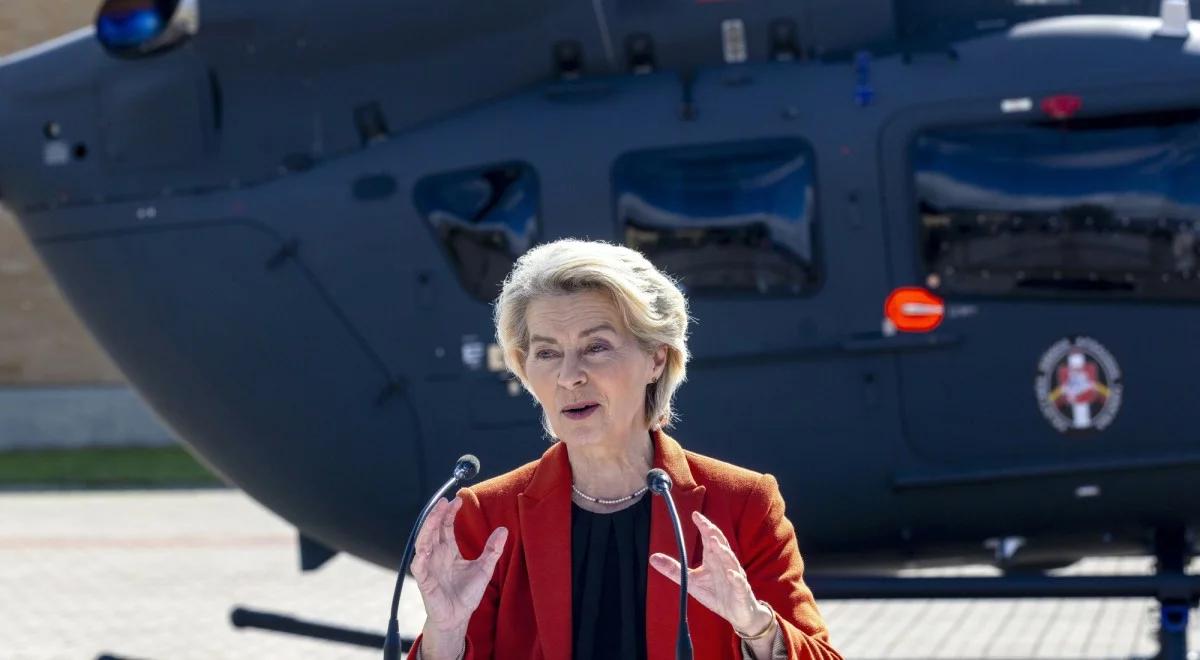 Incydent z udziałem samolotu von der Leyen. UE wzmocni ochronę satelitarną
