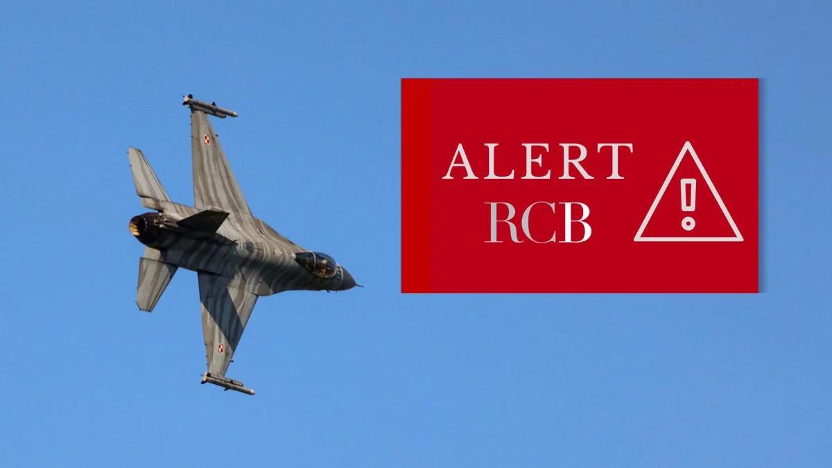 Alert RCB dla woj. lubelskiego. "Zagrożenie atakiem z powietrza"