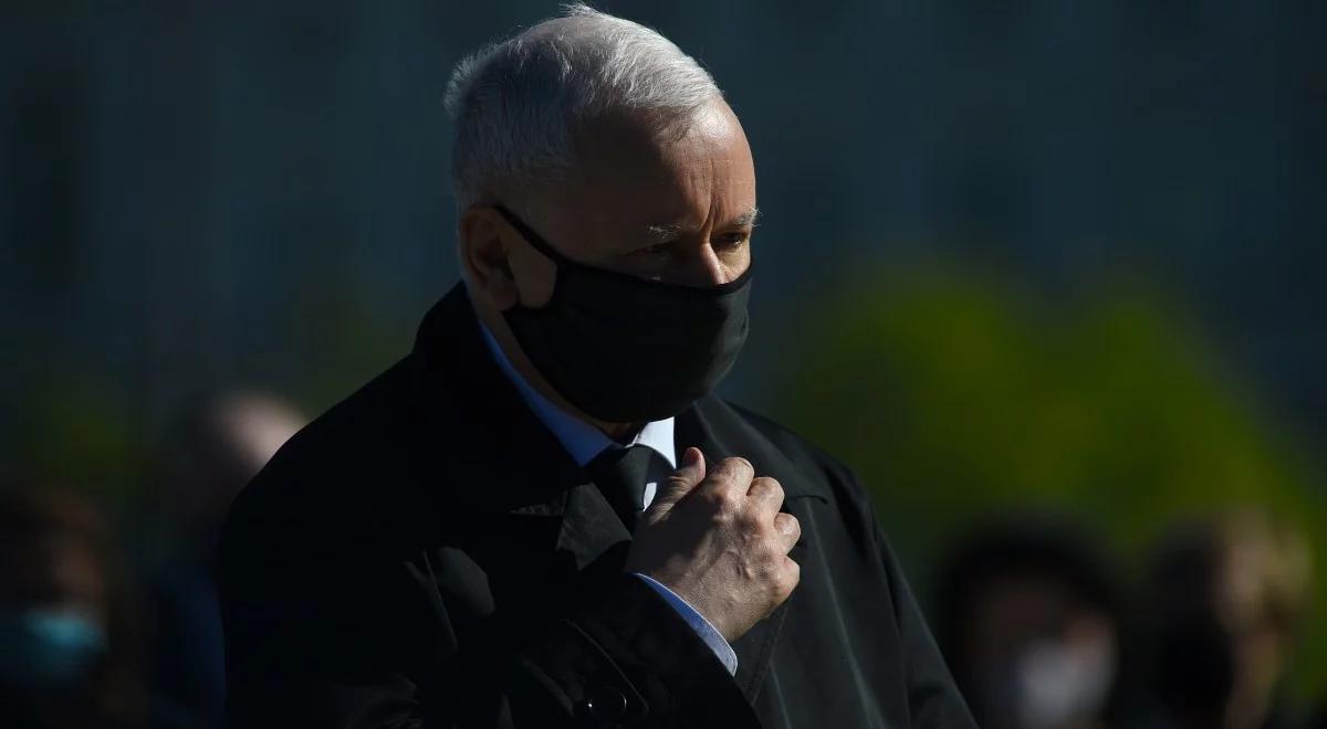 Jarosław Kaczyński odwiedził grób swojego brata na Wawelu