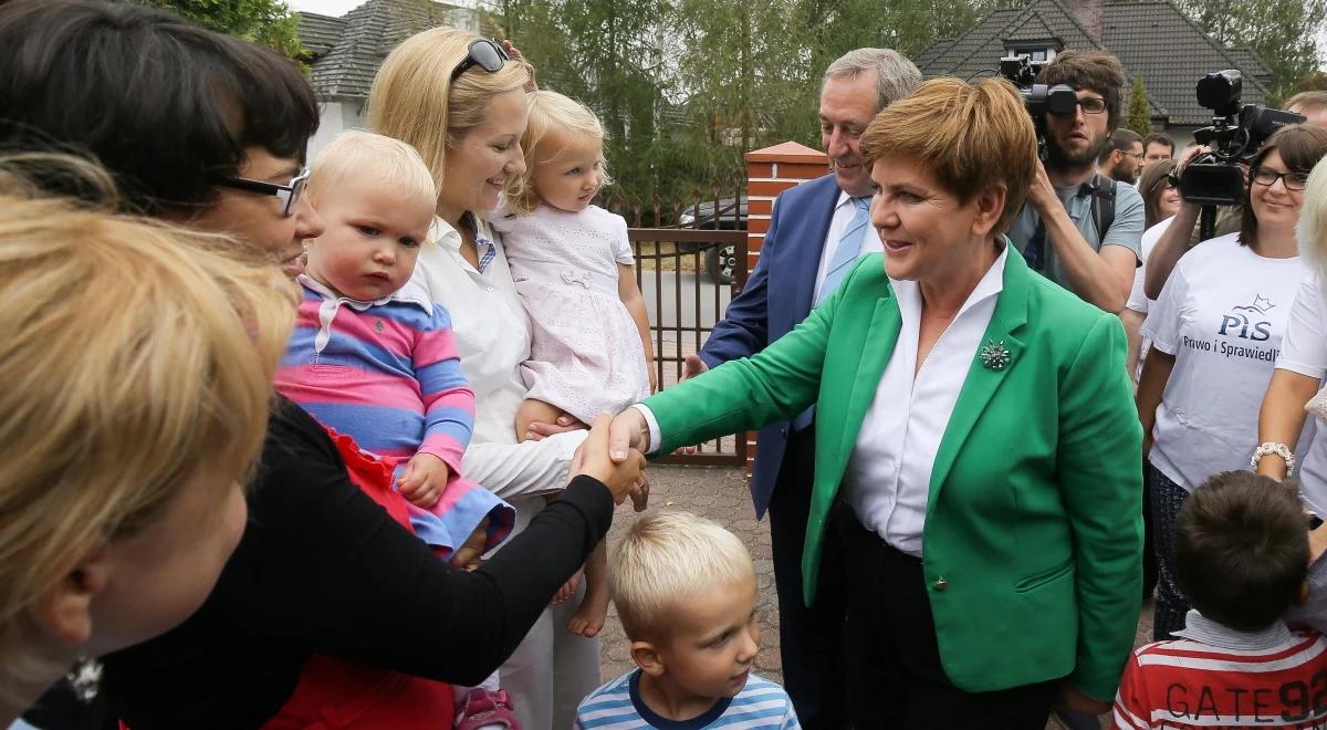 500 zł na dziecko. Beata Szydło: pierwszy projekt, jaki zrealizuję