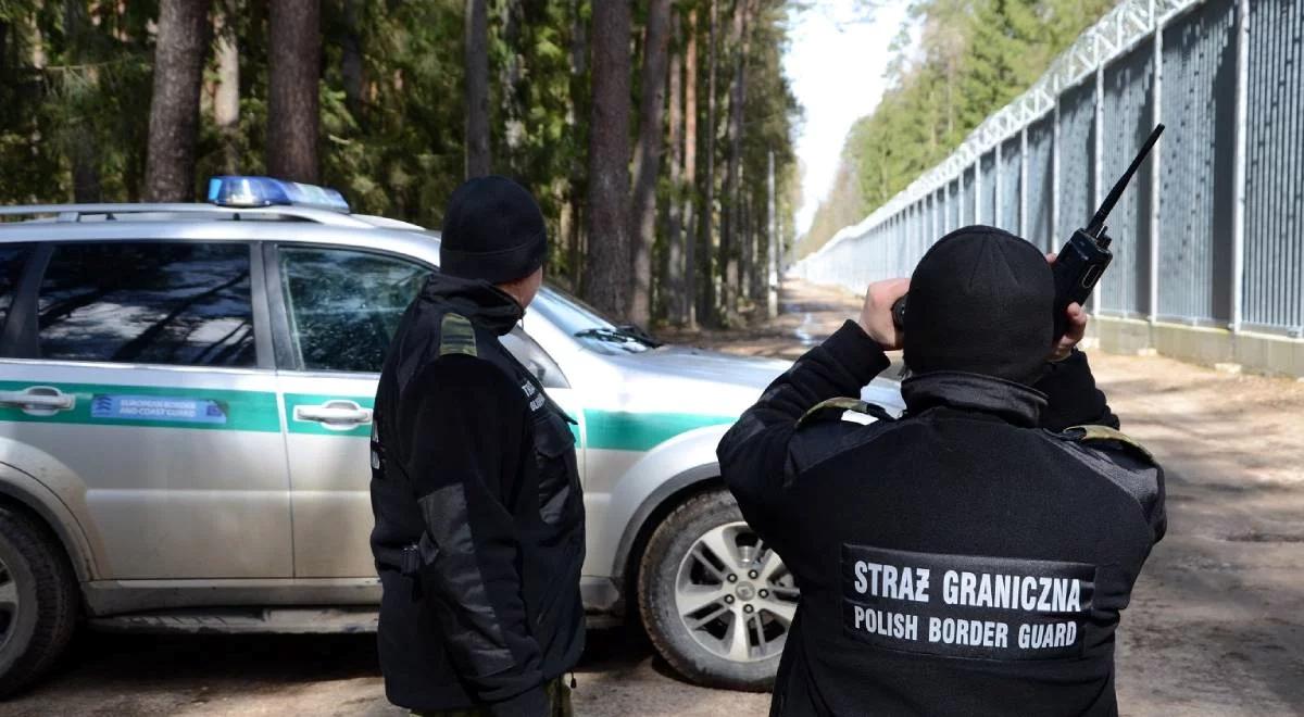 Niespokojnie na granicy z Białorusią, kolejne próby forsowania. SG podsumowała działania