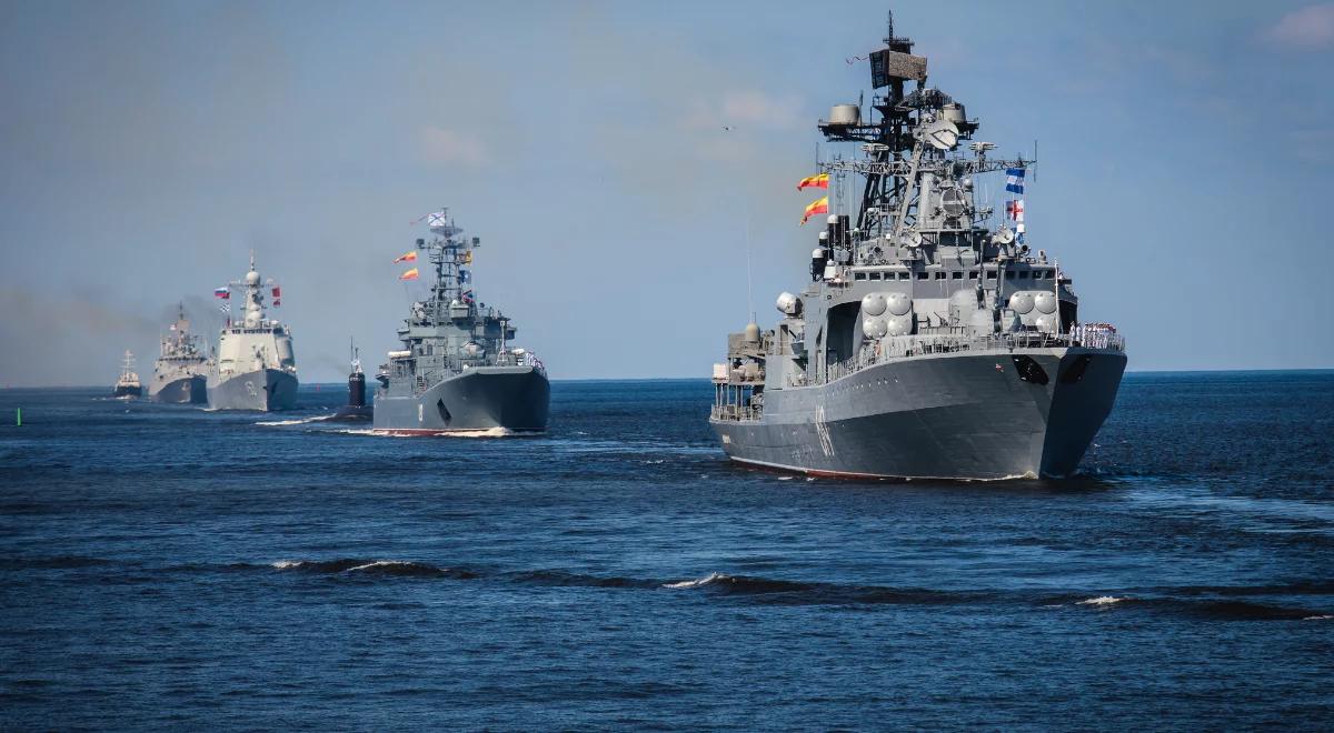 Kolejne manewry rosyjskiej floty. "Jesteśmy gotowi otworzyć ogień"