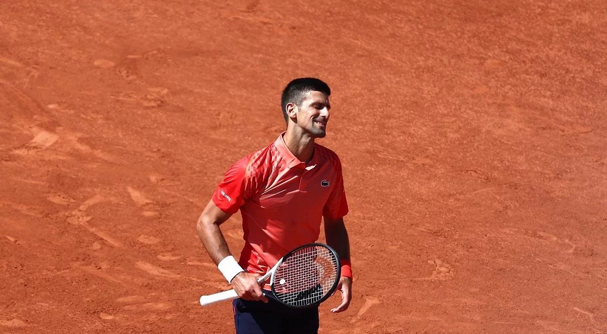 Roland Garros: Novak Djoković melduje się w ćwierćfinale. Serb wciąż bez straty seta w Paryżu