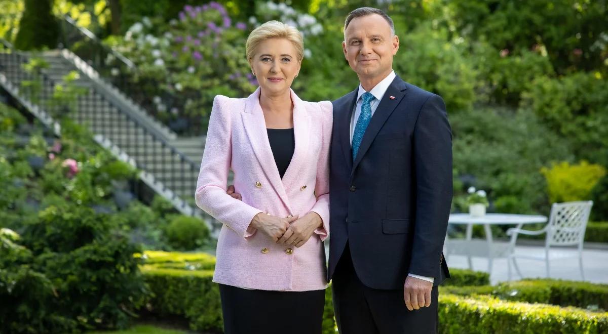 "Życzymy Wam szczęścia i spełnienia marzeń". Para prezydencka złożyła życzenia z okazji Dnia Dziecka