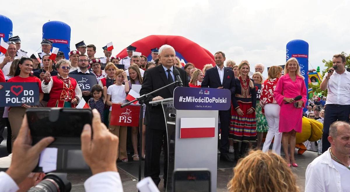 Wybory parlamentarne. Jarosław Kaczyński: stawka jest większa niż kiedykolwiek