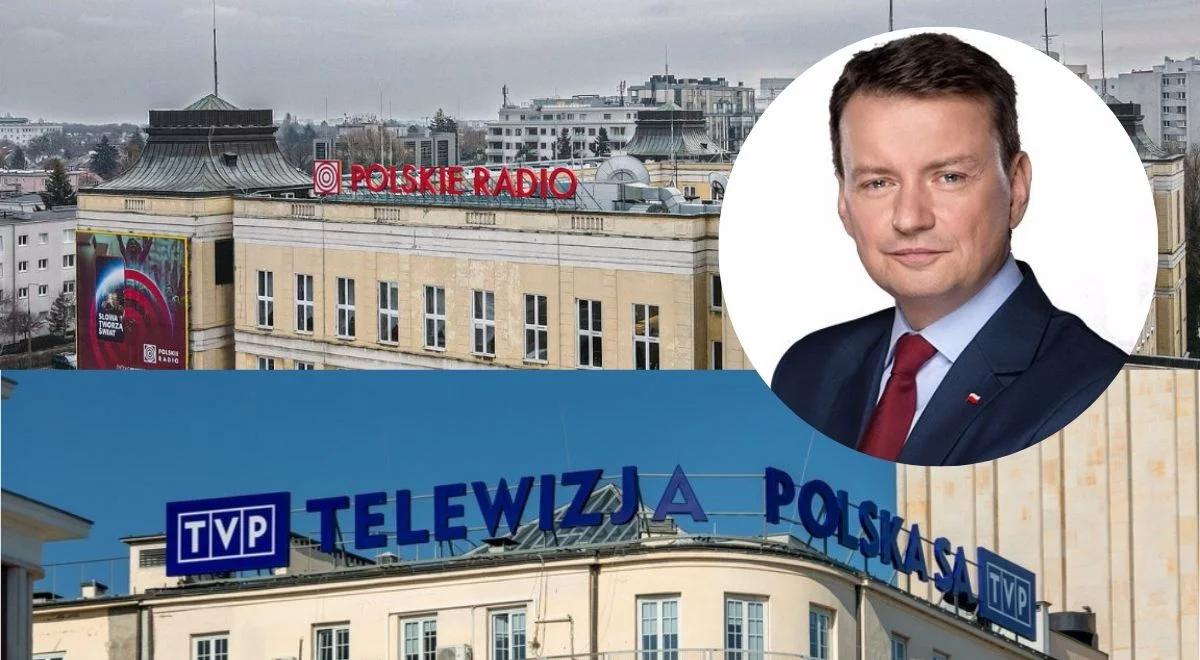Błaszczak krytykuje pomysł Tuska: nie ustaniemy w obronie mediów narodowych