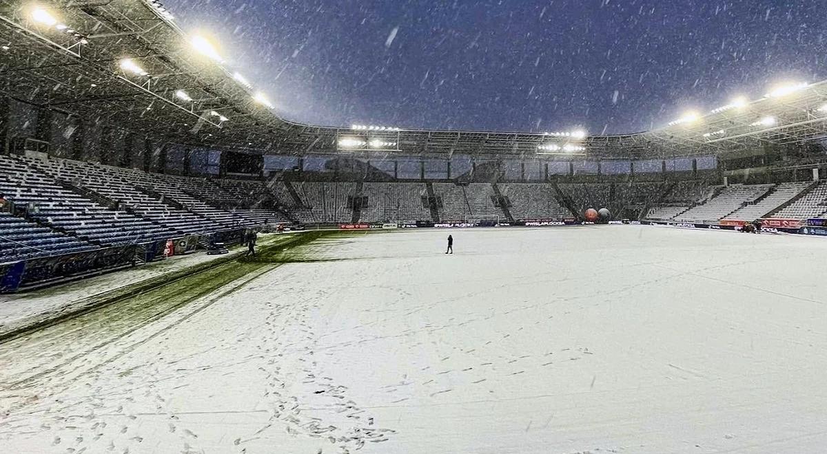 Ekstraklasa: mecz Wisła Płock - Warta Poznań przełożony. Ligowcy przegrali ze śniegiem