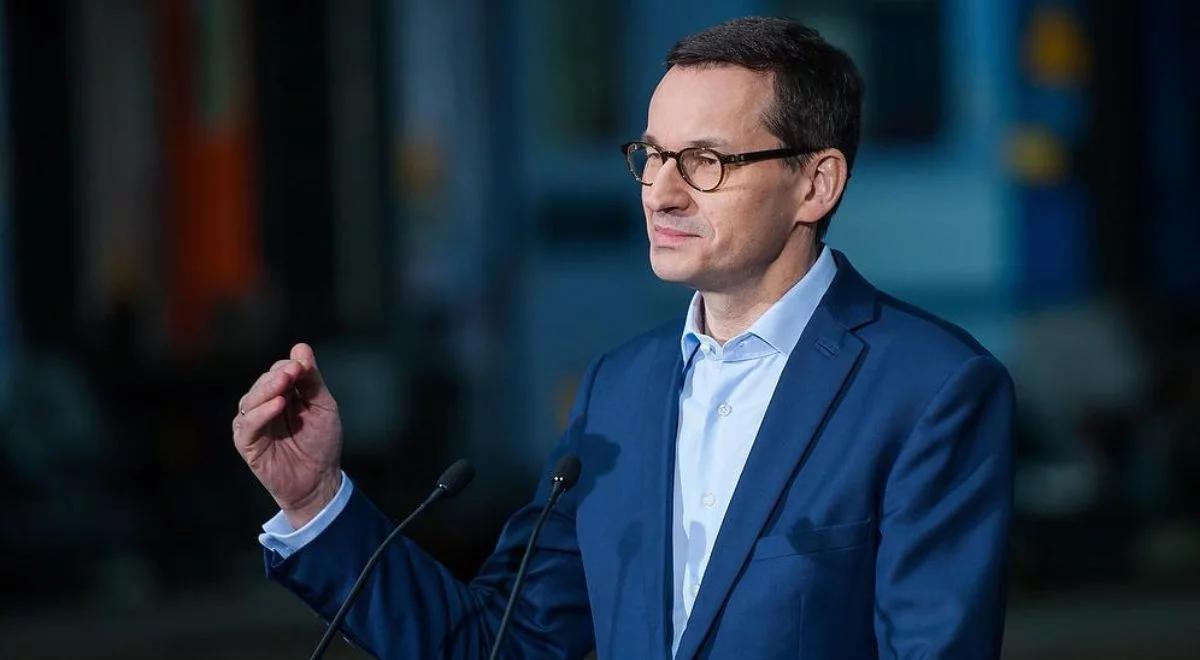 Premier Morawiecki o "dekalogu polskich spraw": na jego szczycie jest bezpieczeństwo