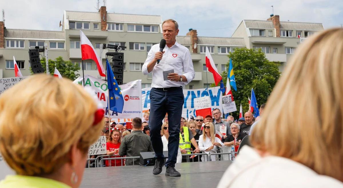 Tusk nagle nie chce przyjmować migrantów. Przypominamy, jak lider PO potrafi zmieniać zdanie