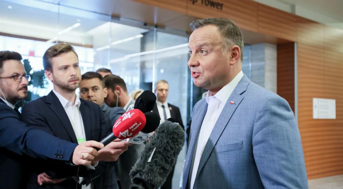 Prezydent odwiedzi terminal LNG w Sabine Pass. Andrzej Duda widzi ważną rolę Polski w kwestii gazu