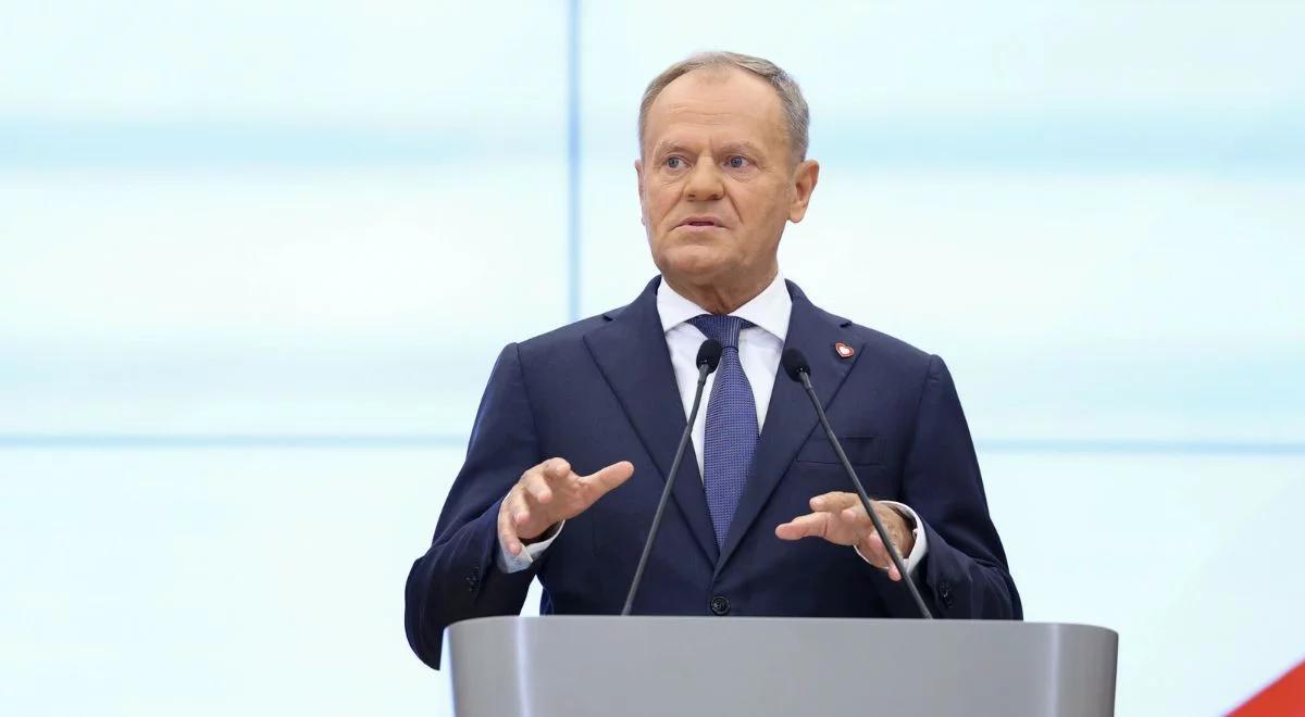 Donald Tusk pokazał wykres. "Mam dwie dobre informacje"
