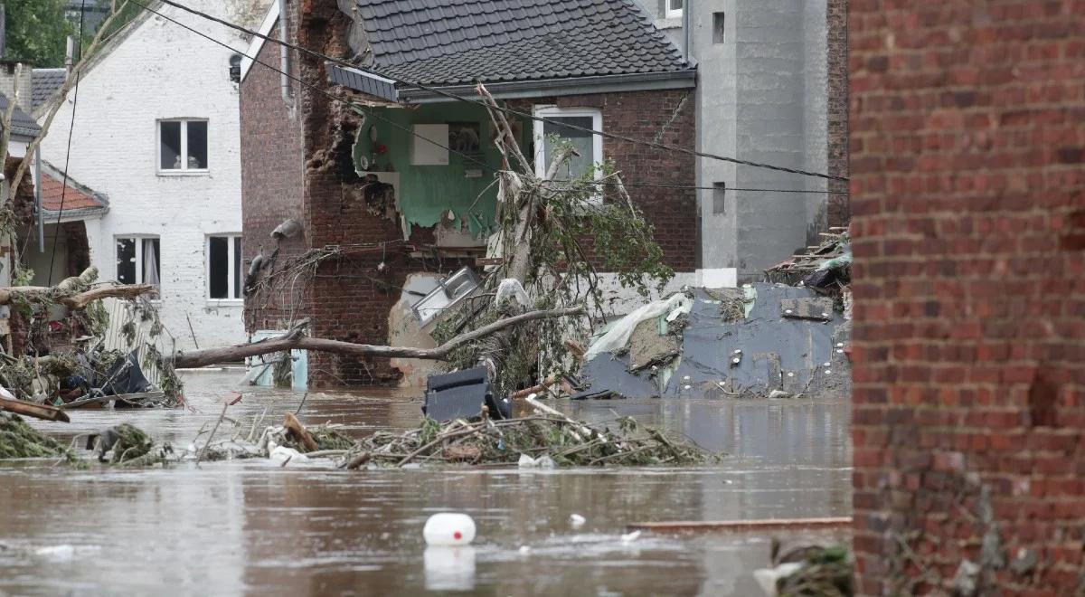 Tragiczne skutki powodzi w Belgii. Wzrosła liczba ofiar śmiertelnych