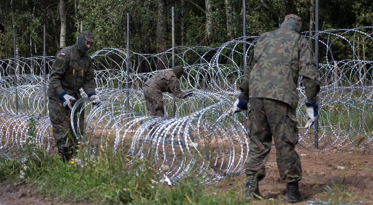 Wojsko odbudowało zniszczone przez migrantów ogrodzenie. "Dalej chronimy nienaruszalności granicy"