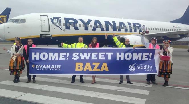 Na lotnisku Modlinie powstała baza Ryanair 