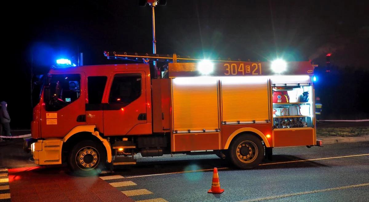 Tragiczny pożar w woj. wielkopolskim. Nie żyje 65-latek