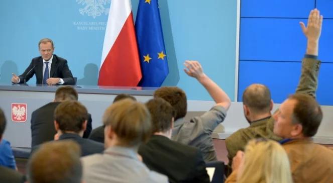 Olejnik kontra Tusk. "Całe środowisko dziennikarskie jest przeciwko panu"
