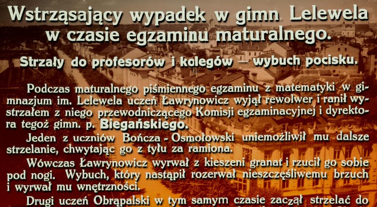 Krwawa strzelanina na maturze w Wilnie. "Widok ponad wszelki opis przerażający"