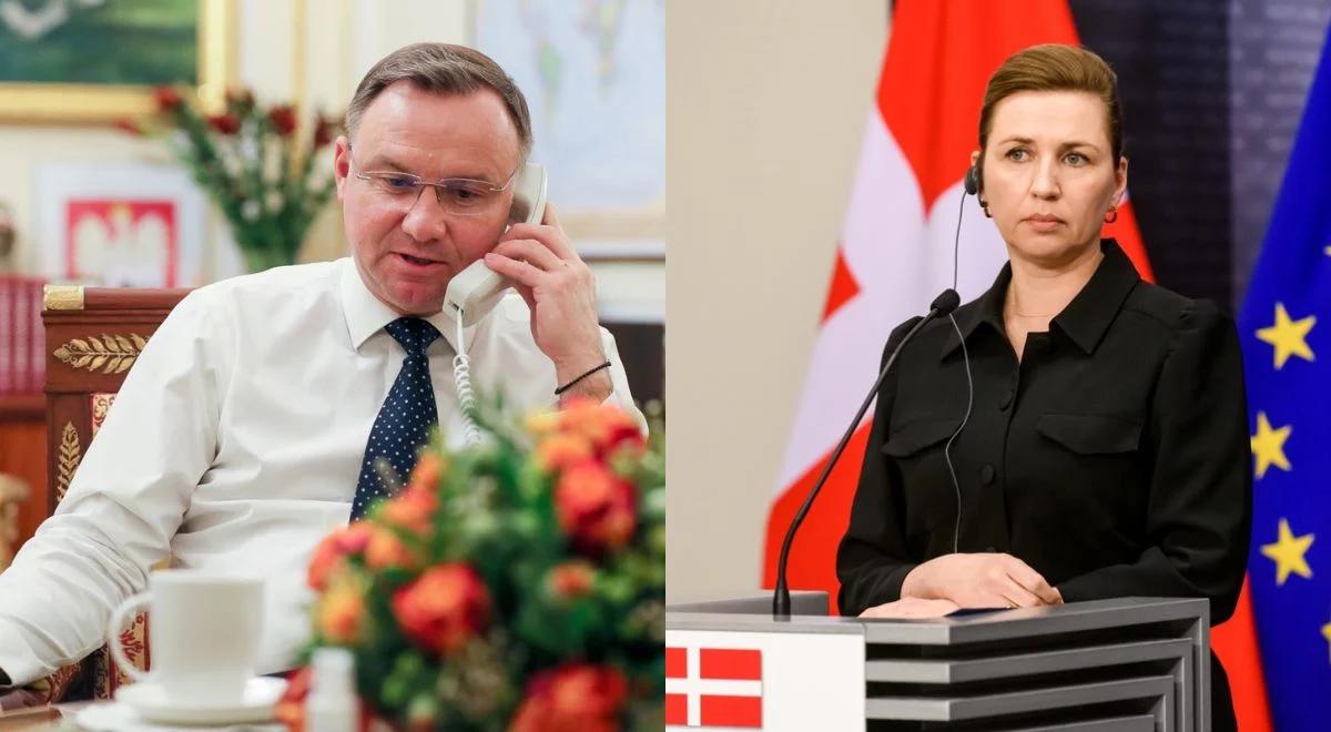 Rozmowa prezydenta Polski z premier Danii. "O perspektywach Ukrainy jako kandydata do UE"